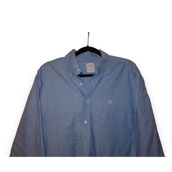 Brooks Brothers The Original Polo Shit - Light Blue Button Down - Picture 3 of 5